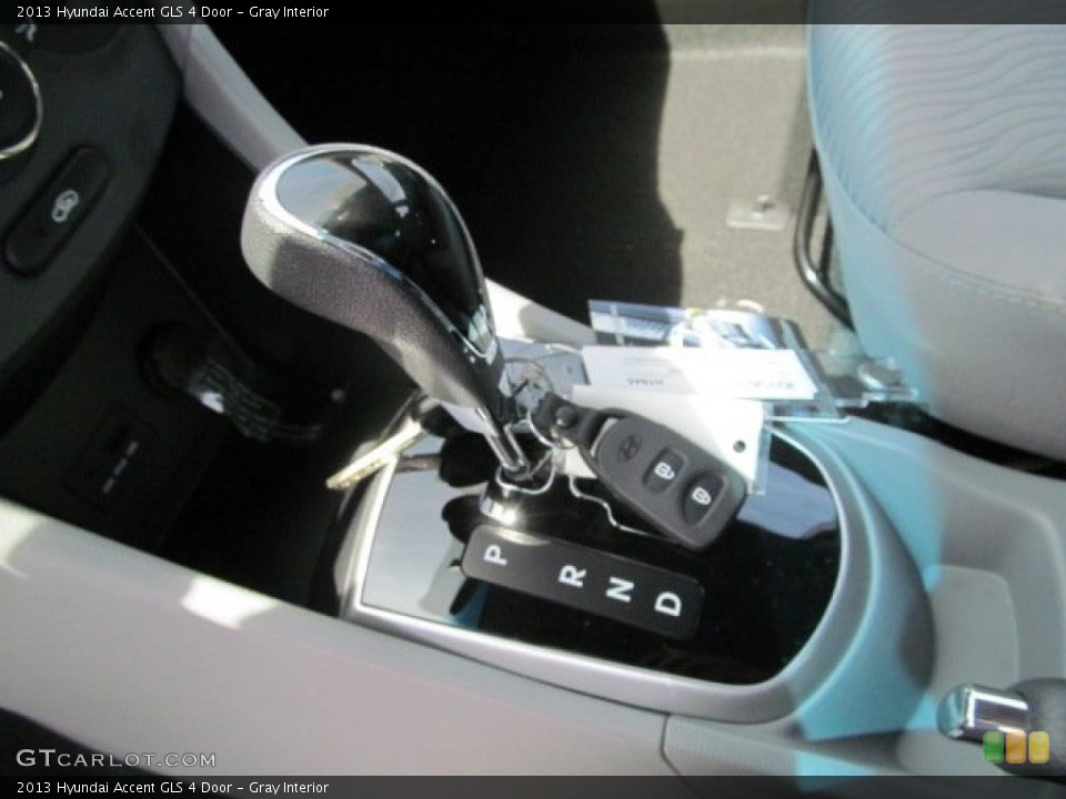 Gray Interior Transmission for the 2013 Hyundai Accent GLS 4 Door #66658964