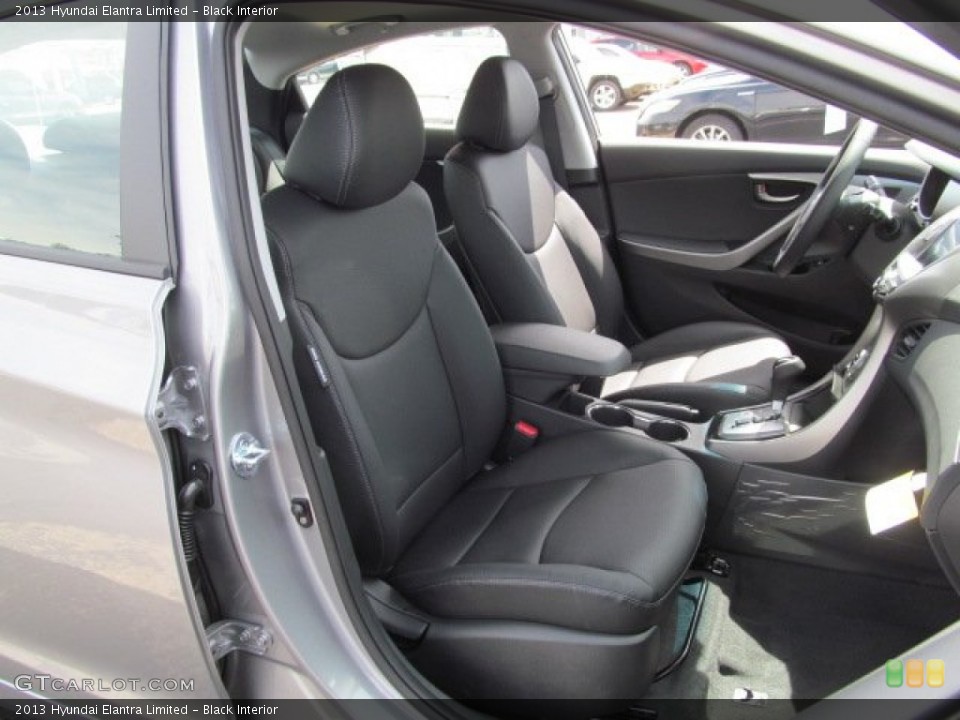 Black Interior Photo for the 2013 Hyundai Elantra Limited #66659129