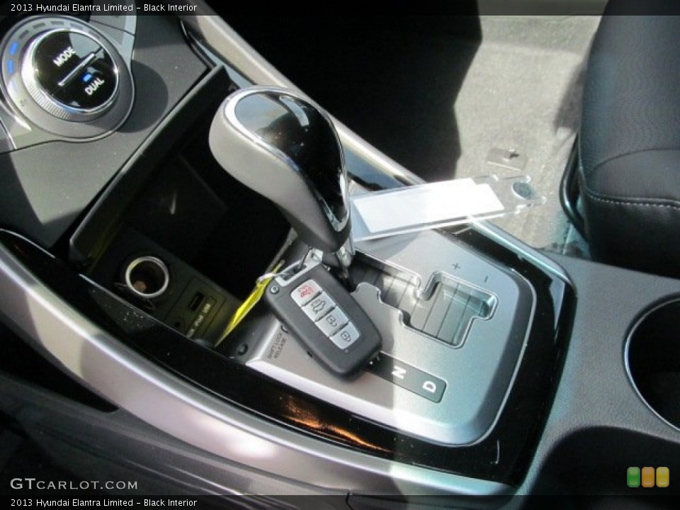 Black Interior Transmission for the 2013 Hyundai Elantra Limited #66659156