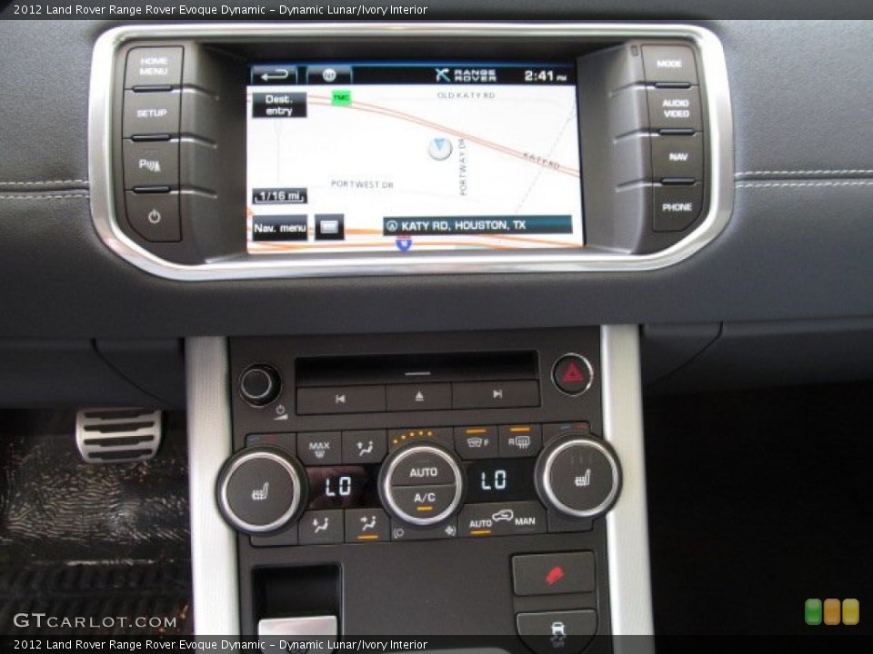 Dynamic Lunar/Ivory Interior Controls for the 2012 Land Rover Range Rover Evoque Dynamic #66660983