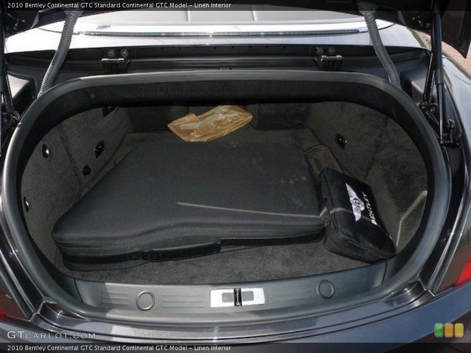 Linen Interior Trunk for the 2010 Bentley Continental GTC  #66661109