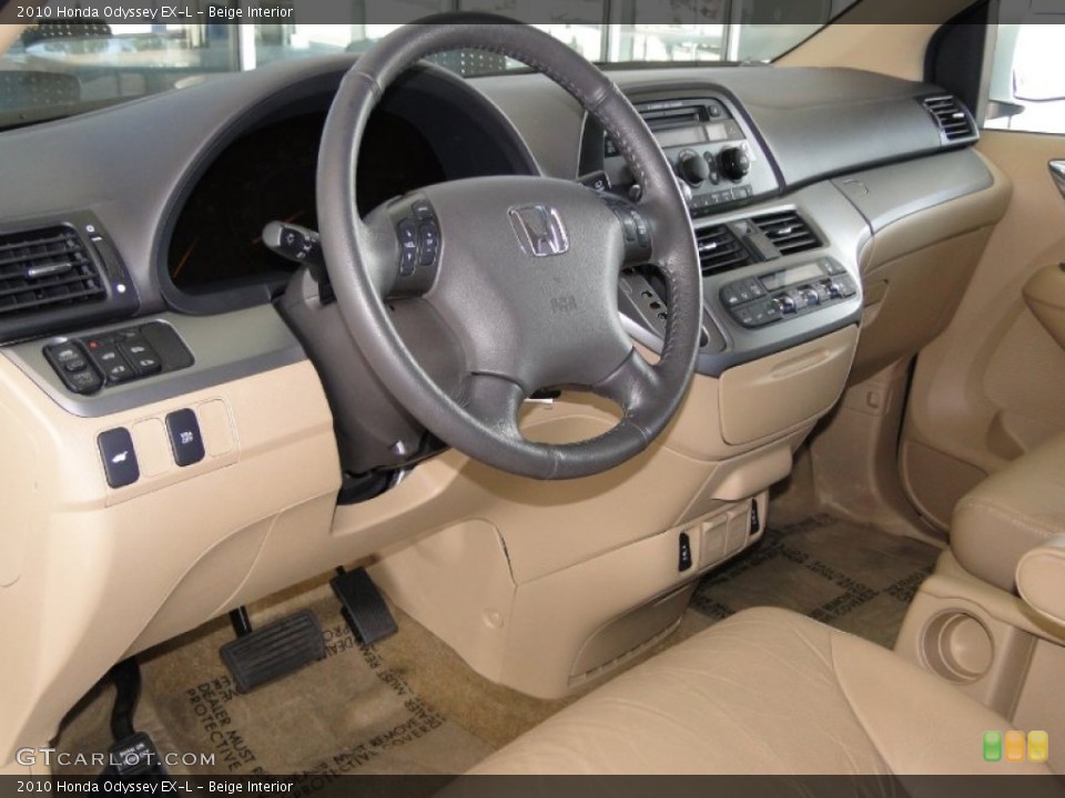 Beige Interior Photo for the 2010 Honda Odyssey EX-L #66661112
