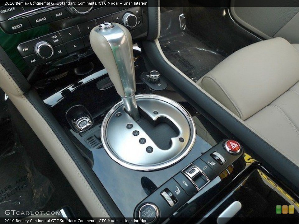 Linen Interior Transmission for the 2010 Bentley Continental GTC  #66661340