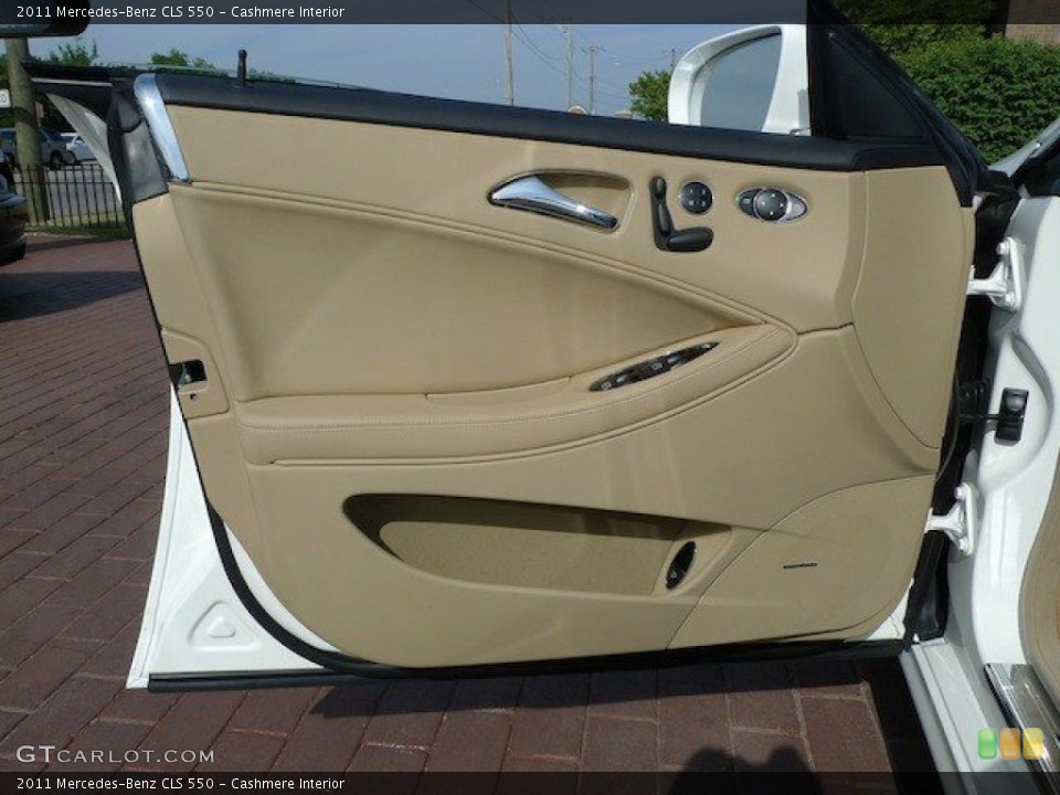 Cashmere Interior Door Panel for the 2011 Mercedes-Benz CLS 550 #66661529