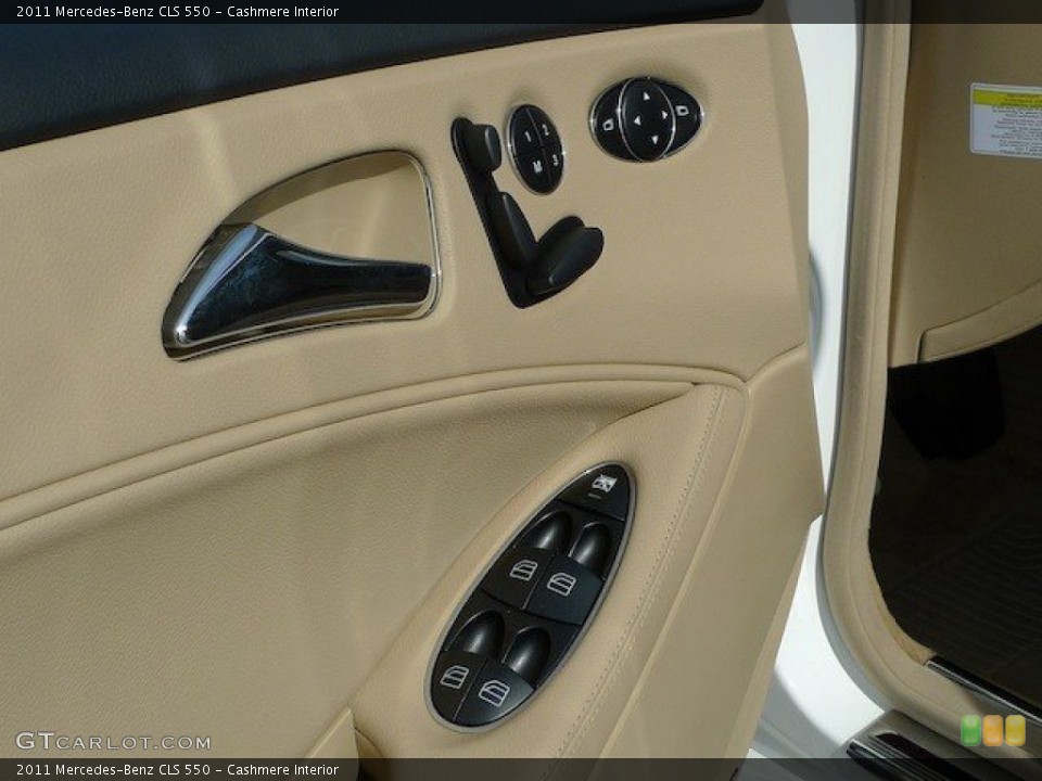 Cashmere Interior Controls for the 2011 Mercedes-Benz CLS 550 #66661538