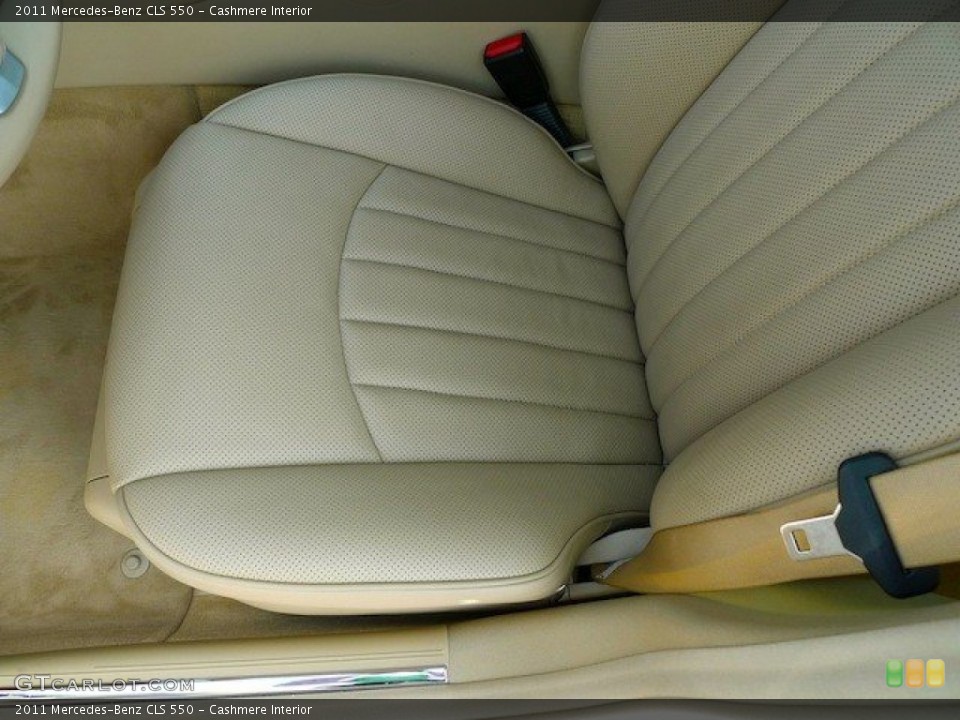 Cashmere Interior Front Seat for the 2011 Mercedes-Benz CLS 550 #66661559