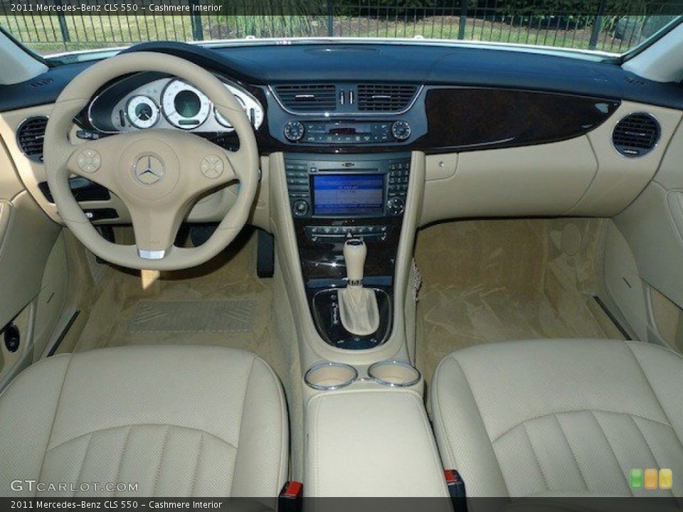 Cashmere Interior Dashboard for the 2011 Mercedes-Benz CLS 550 #66661613