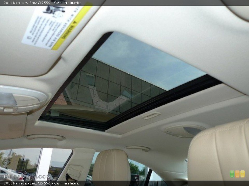 Cashmere Interior Sunroof for the 2011 Mercedes-Benz CLS 550 #66661661