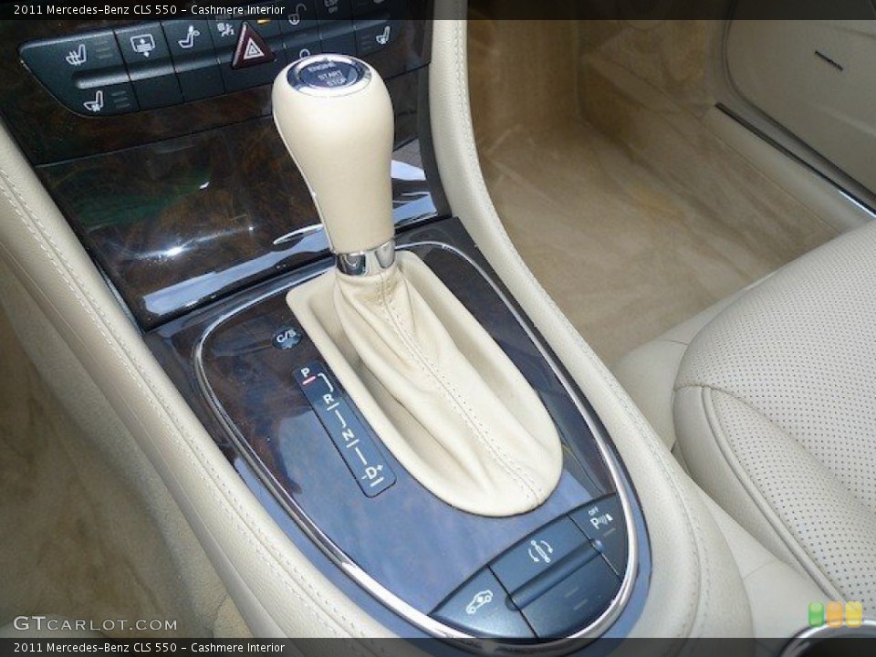 Cashmere Interior Transmission for the 2011 Mercedes-Benz CLS 550 #66661712