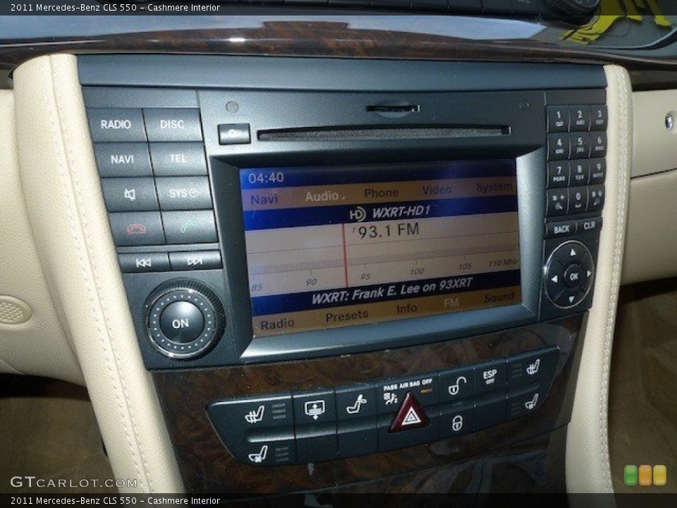 Cashmere Interior Audio System for the 2011 Mercedes-Benz CLS 550 #66661720