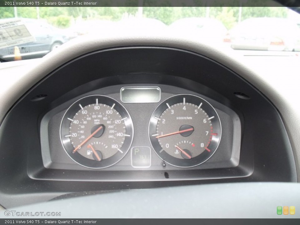 Dalaro Quartz T-Tec Interior Gauges for the 2011 Volvo S40 T5 #66662663