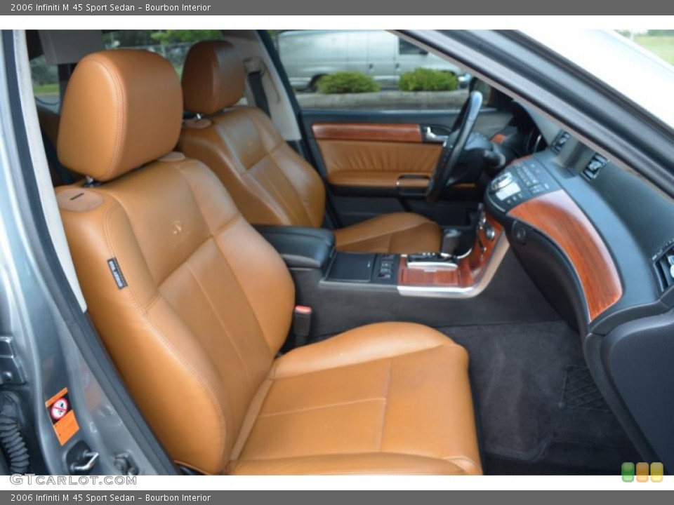 Bourbon Interior Front Seat for the 2006 Infiniti M 45 Sport Sedan #66667379