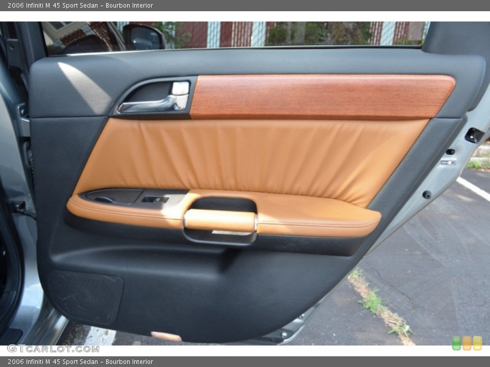 Bourbon Interior Door Panel for the 2006 Infiniti M 45 Sport Sedan #66667490