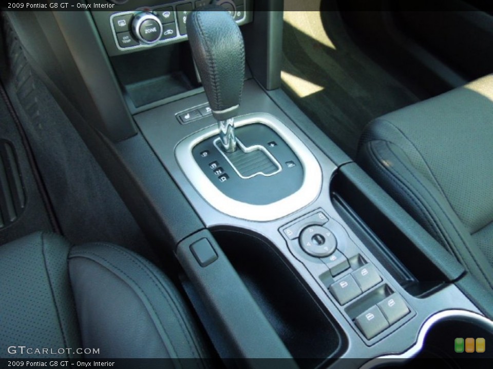 Onyx Interior Transmission for the 2009 Pontiac G8 GT #66667601