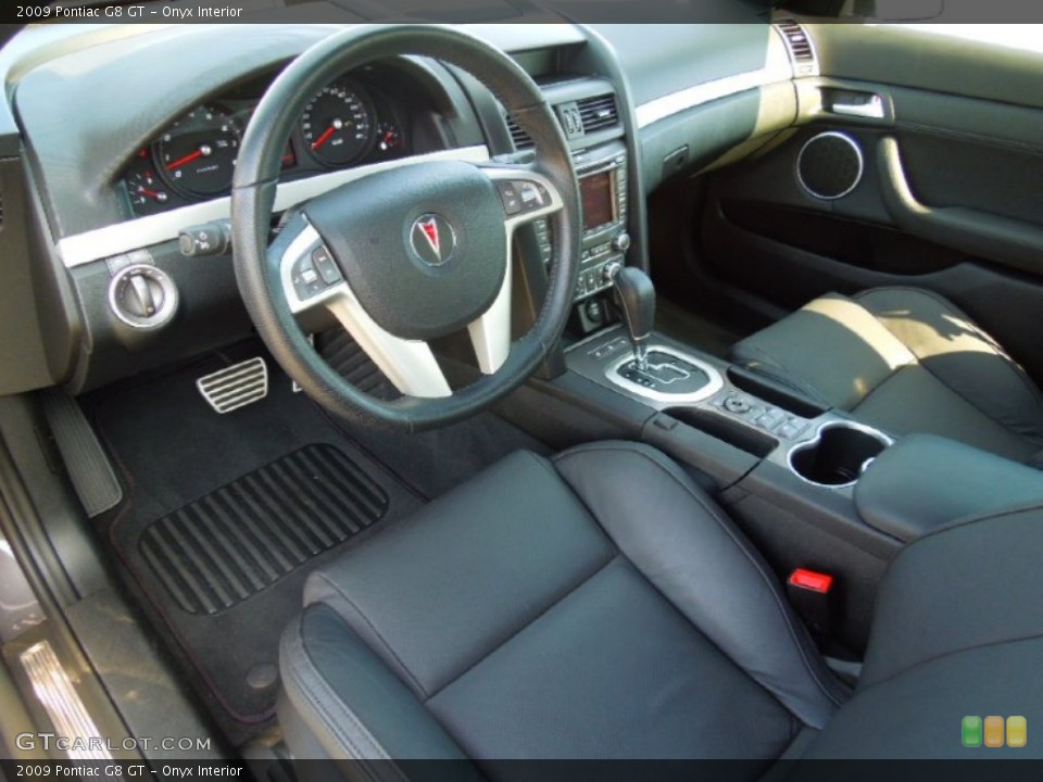 Onyx Interior Prime Interior for the 2009 Pontiac G8 GT #66667694