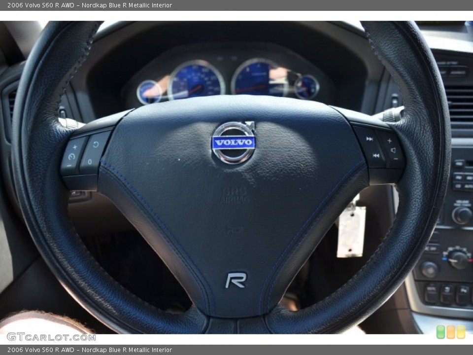 Nordkap Blue R Metallic Interior Steering Wheel for the 2006 Volvo S60 R AWD #66667979