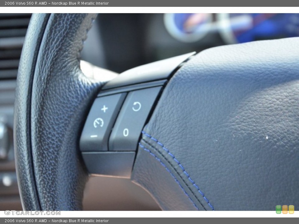 Nordkap Blue R Metallic Interior Controls for the 2006 Volvo S60 R AWD #66667985