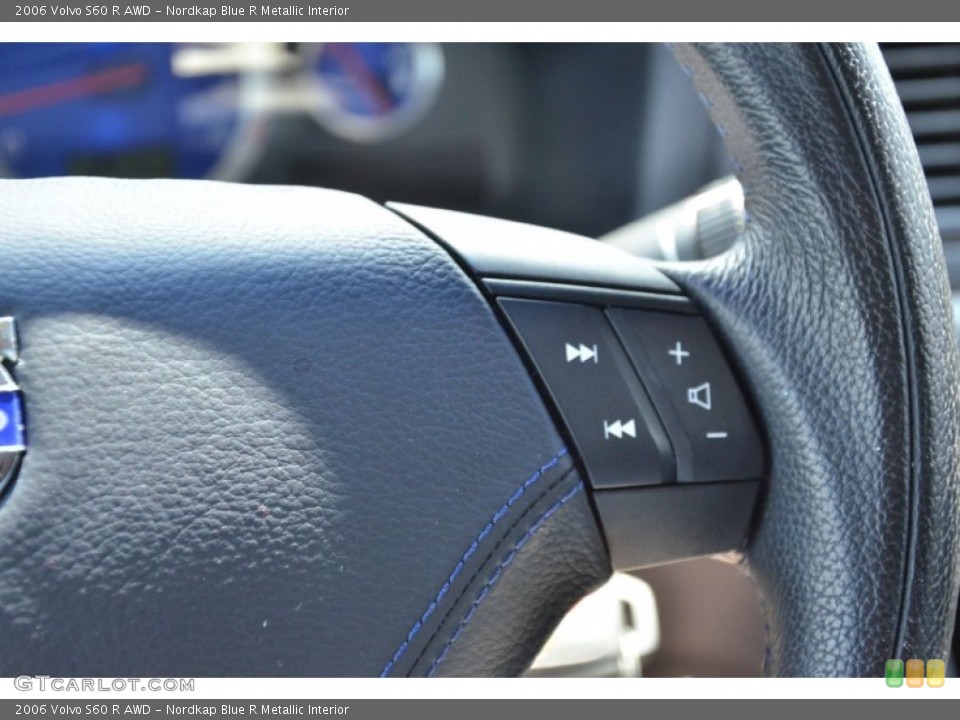 Nordkap Blue R Metallic Interior Controls for the 2006 Volvo S60 R AWD #66667991