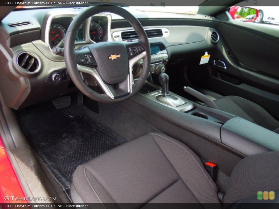 Black Interior Prime Interior for the 2012 Chevrolet Camaro LT Coupe #66669953