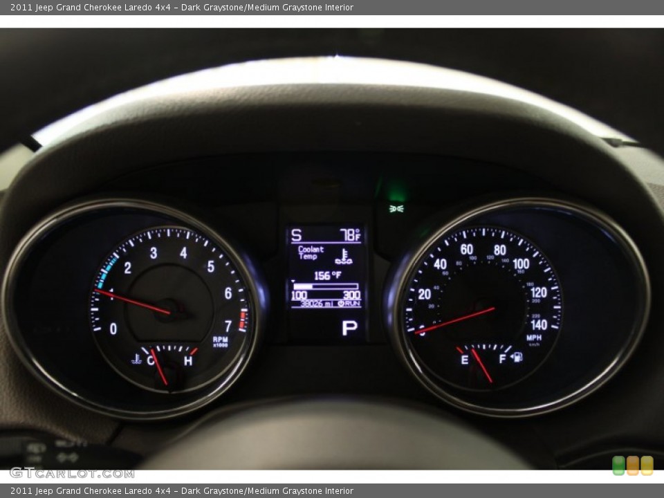 Dark Graystone/Medium Graystone Interior Gauges for the 2011 Jeep Grand Cherokee Laredo 4x4 #66670697