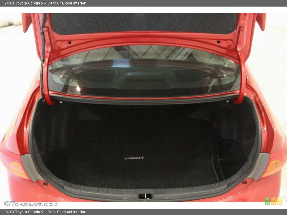 Dark Charcoal Interior Trunk for the 2010 Toyota Corolla S #66671393