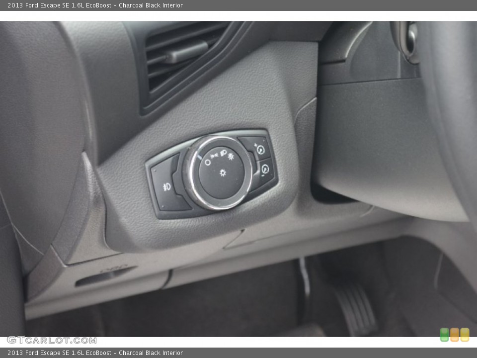 Charcoal Black Interior Controls for the 2013 Ford Escape SE 1.6L EcoBoost #66673853