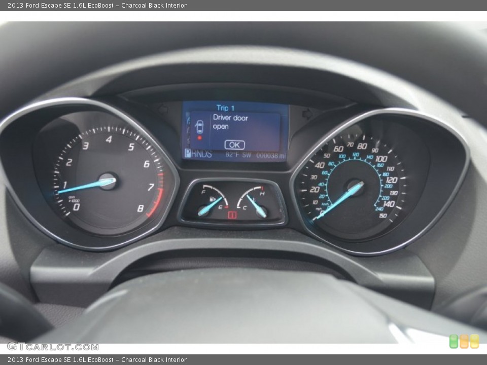 Charcoal Black Interior Gauges for the 2013 Ford Escape SE 1.6L EcoBoost #66673874