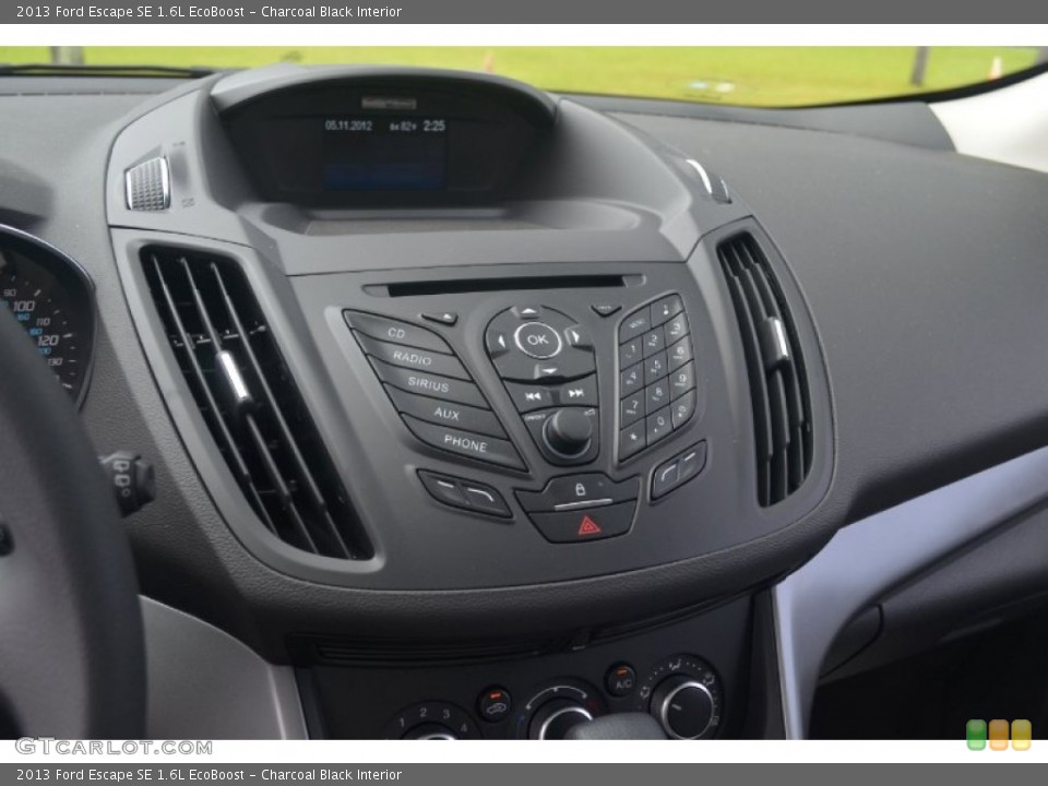 Charcoal Black Interior Controls for the 2013 Ford Escape SE 1.6L EcoBoost #66673880