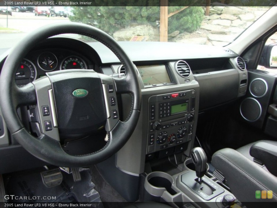 Ebony Black Interior Dashboard for the 2005 Land Rover LR3 V8 HSE #66674564