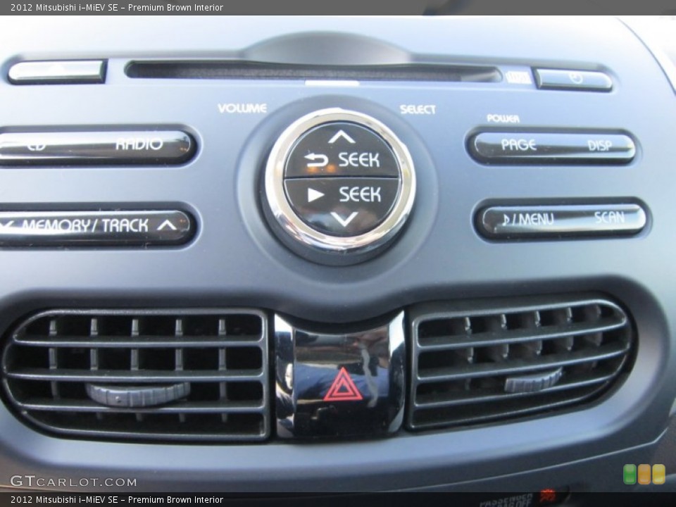 Premium Brown Interior Controls for the 2012 Mitsubishi i-MiEV SE #66678437