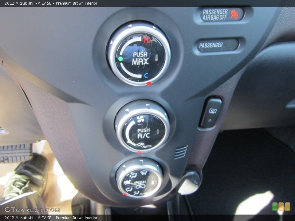 Premium Brown Interior Controls for the 2012 Mitsubishi i-MiEV SE #66678440