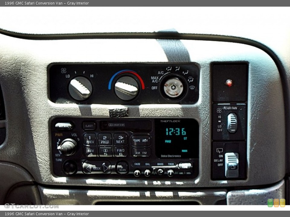 Gray Interior Controls for the 1996 GMC Safari Conversion Van #66683054