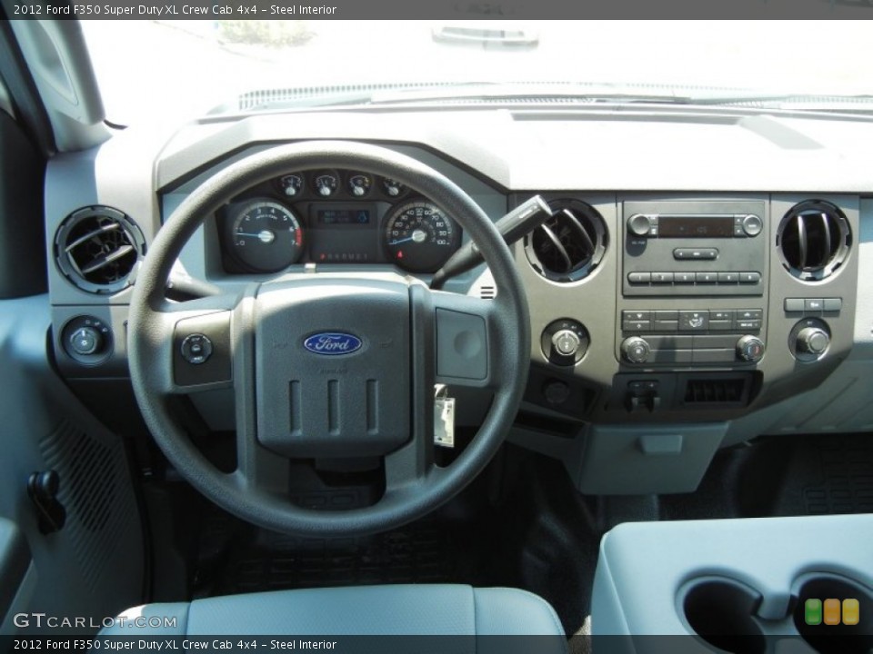 Steel Interior Dashboard for the 2012 Ford F350 Super Duty XL Crew Cab 4x4 #66685325