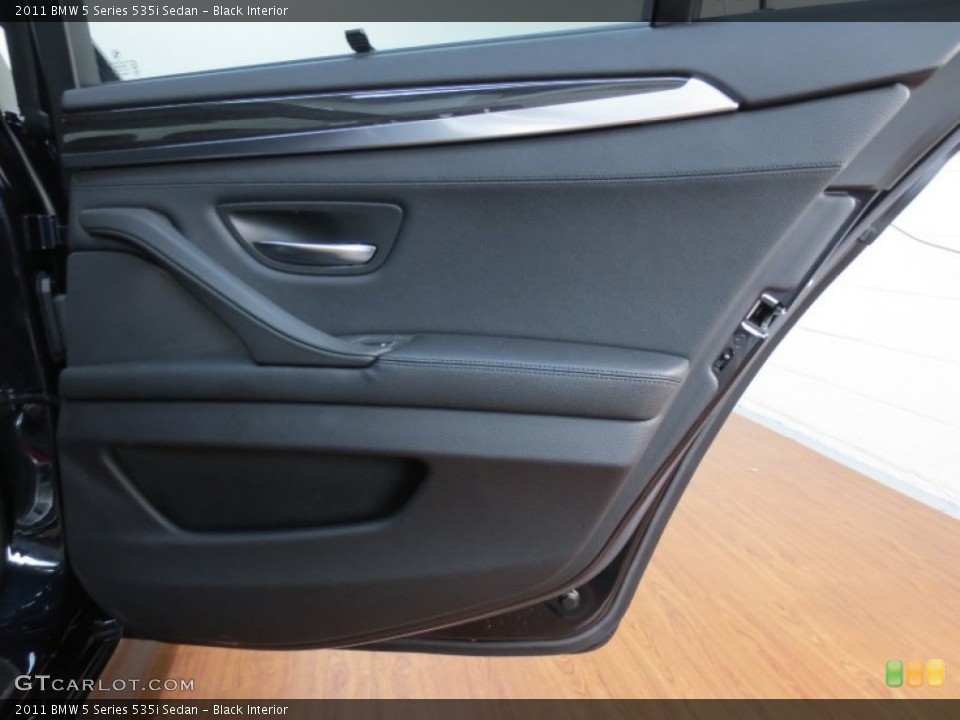 Black Interior Door Panel for the 2011 BMW 5 Series 535i Sedan #66685866
