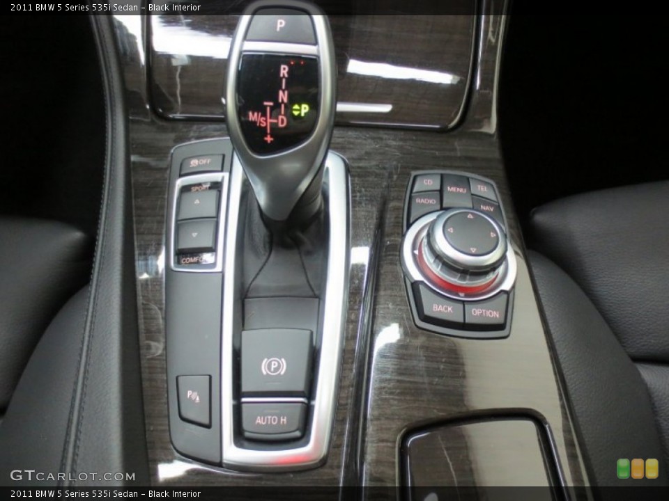 Black Interior Transmission for the 2011 BMW 5 Series 535i Sedan #66685925