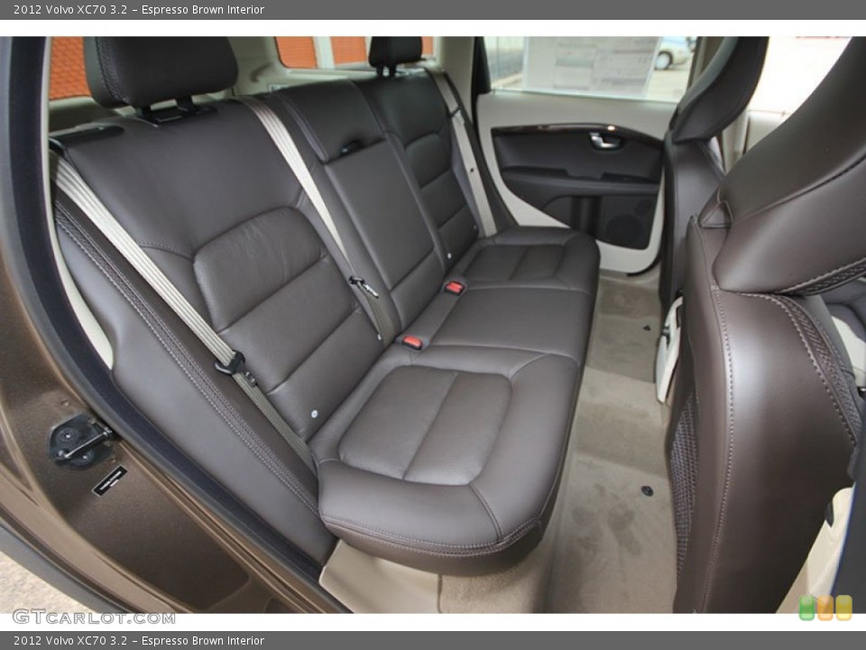 Espresso Brown Interior Rear Seat for the 2012 Volvo XC70 3.2 #66687684