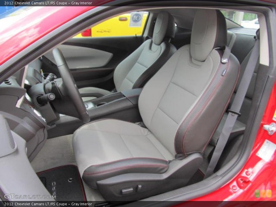 Gray Interior Front Seat for the 2012 Chevrolet Camaro LT/RS Coupe #66688778