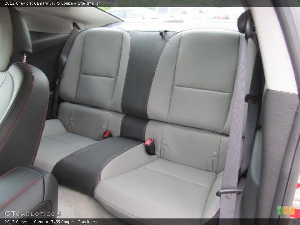 Gray Interior Rear Seat for the 2012 Chevrolet Camaro LT/RS Coupe #66688784