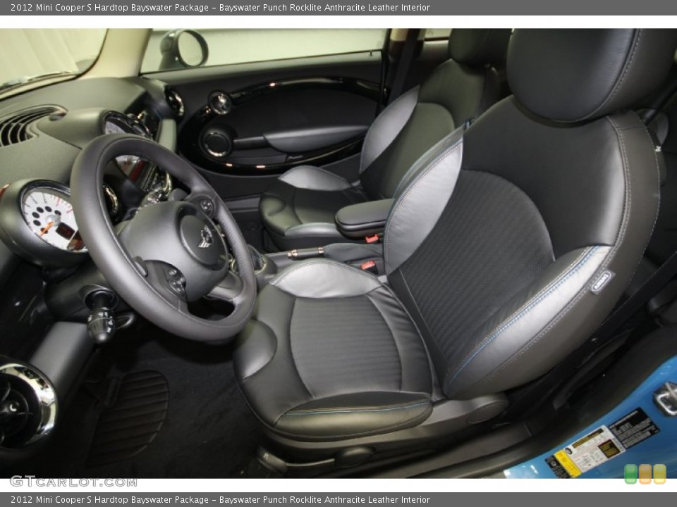 Bayswater Punch Rocklite Anthracite Leather Interior Photo for the 2012 Mini Cooper S Hardtop Bayswater Package #66689207
