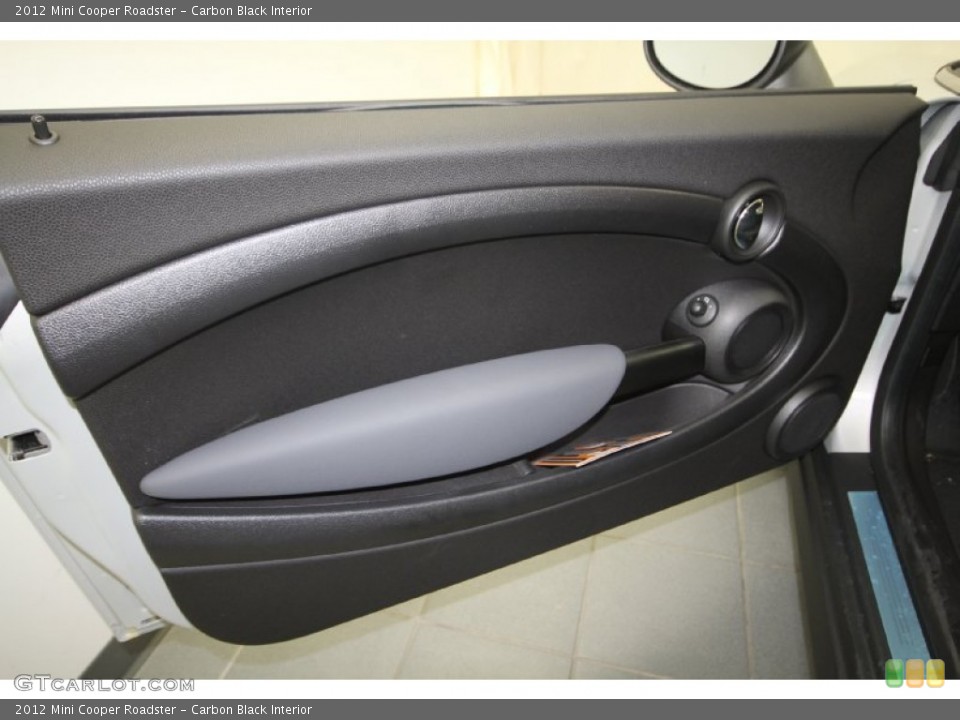 Carbon Black Interior Door Panel for the 2012 Mini Cooper Roadster #66689513