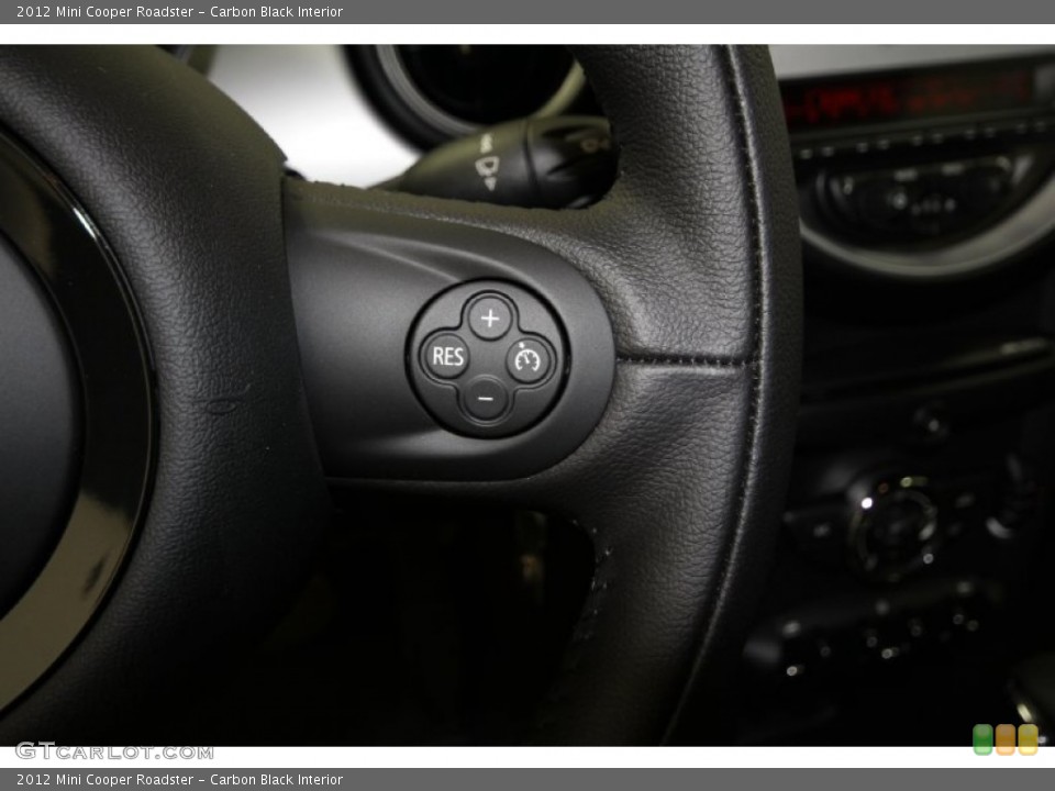 Carbon Black Interior Controls for the 2012 Mini Cooper Roadster #66689567