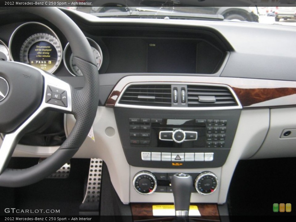 Ash Interior Controls for the 2012 Mercedes-Benz C 250 Sport #66690776