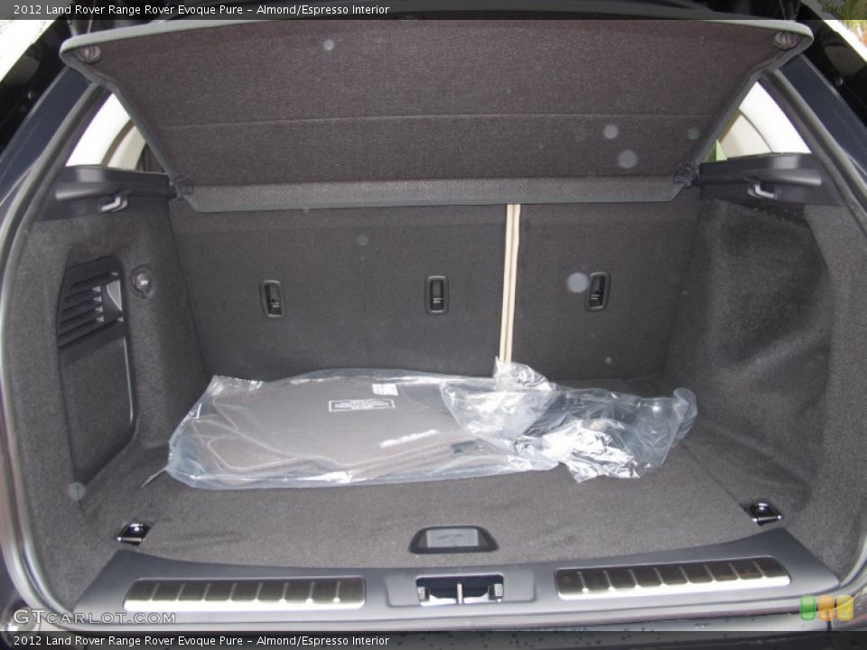 Almond/Espresso Interior Trunk for the 2012 Land Rover Range Rover Evoque Pure #66692828