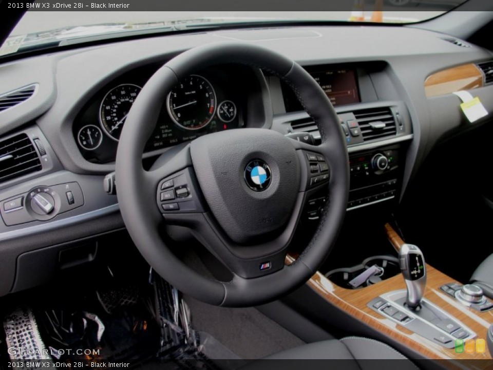 Black Interior Dashboard for the 2013 BMW X3 xDrive 28i #66693183
