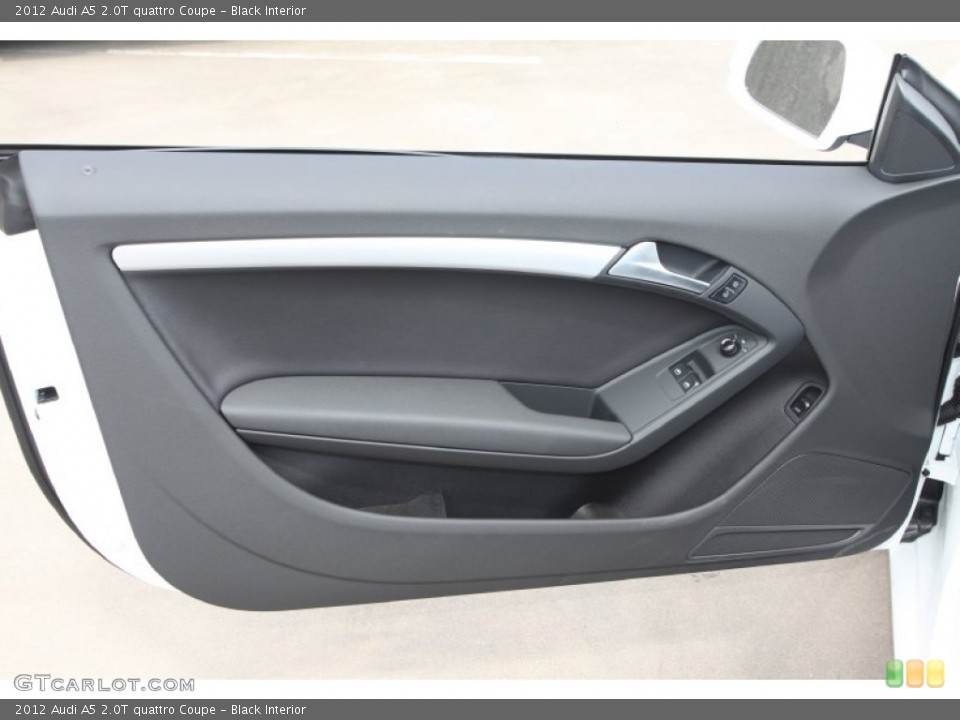 Black Interior Door Panel for the 2012 Audi A5 2.0T quattro Coupe #66693452