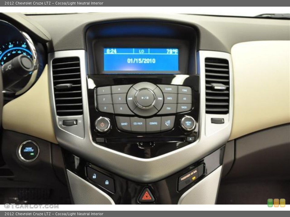 Cocoa/Light Neutral Interior Controls for the 2012 Chevrolet Cruze LTZ #66698453