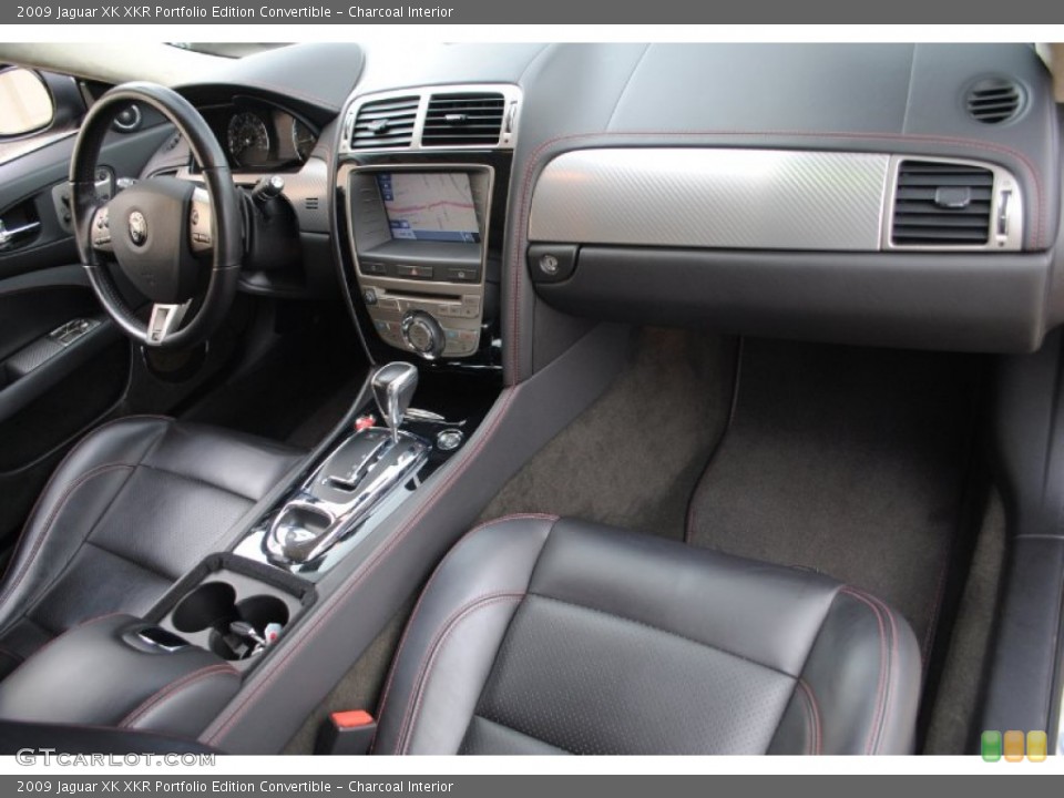 Charcoal Interior Dashboard for the 2009 Jaguar XK XKR Portfolio Edition Convertible #66699365