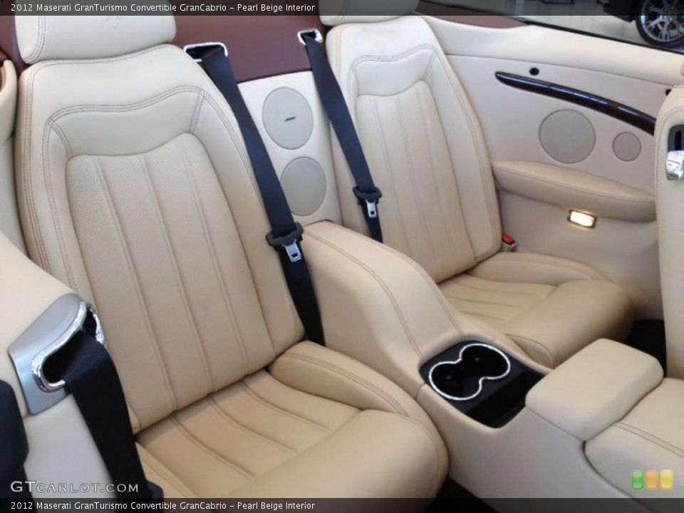 Pearl Beige Interior Photo for the 2012 Maserati GranTurismo Convertible GranCabrio #66699670