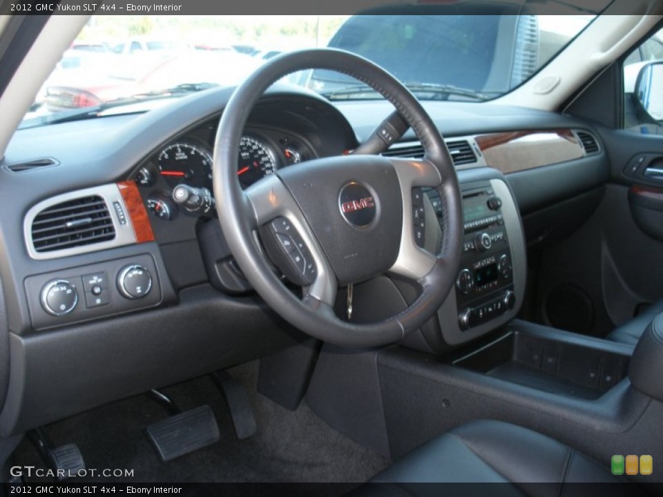 Ebony Interior Dashboard for the 2012 GMC Yukon SLT 4x4 #66700874