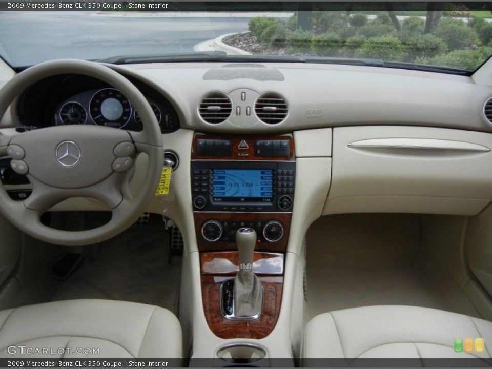 Stone Interior Dashboard for the 2009 Mercedes-Benz CLK 350 Coupe #66703195